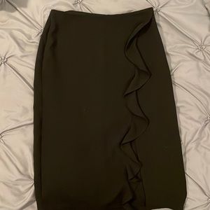 Long pencil skirt